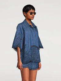 Fendi Sky Rectangular Sunglasses