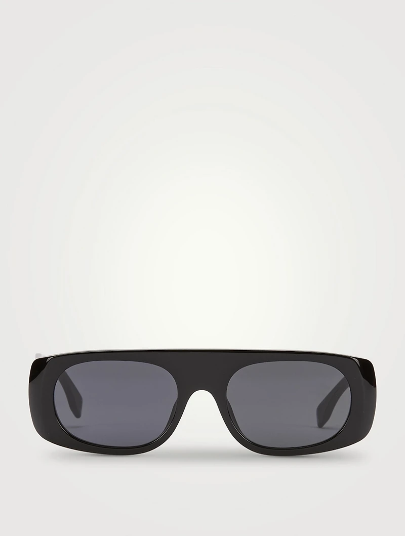 Fendi Signature Rectangular Sunglasses