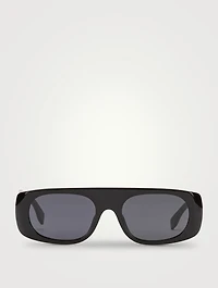 Fendi Signature Rectangular Sunglasses