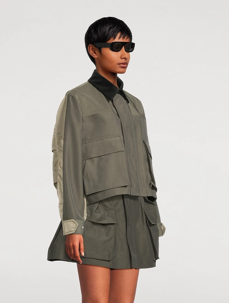 Fendi Signature Rectangular Sunglasses