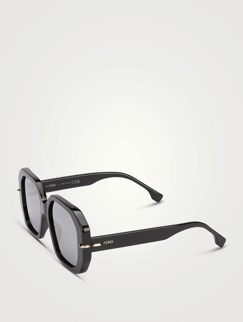 Fendi Selleria Geometric Sunglasses