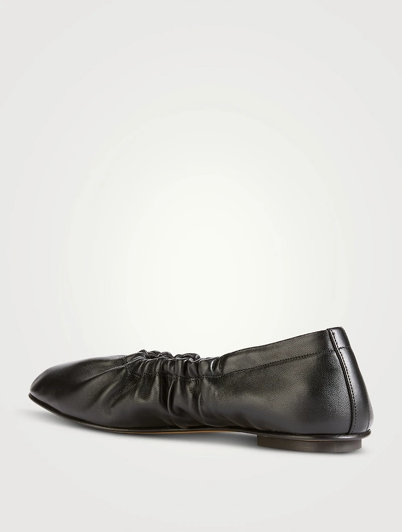 Mica Leather Ballet Flats