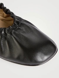 Mica Leather Ballet Flats