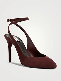 Decollete Suede Pumps
