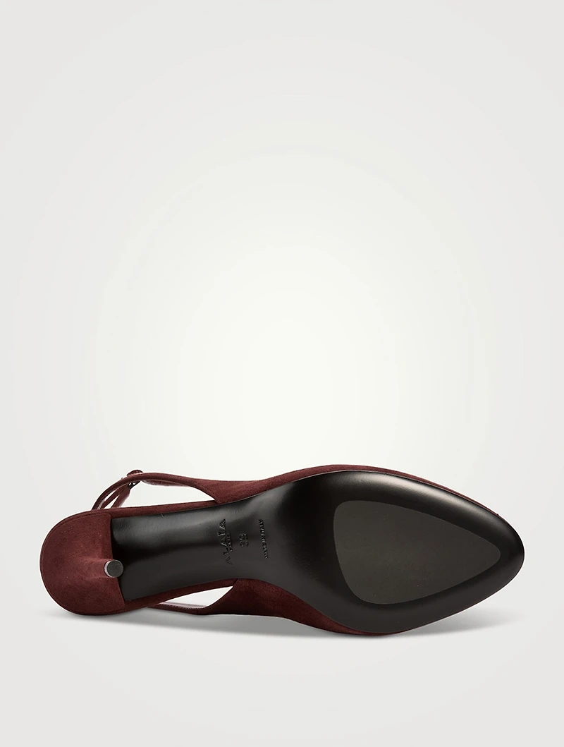Decollete Suede Pumps