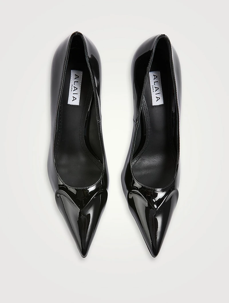Le Cœur 3D Patent Leather Pumps