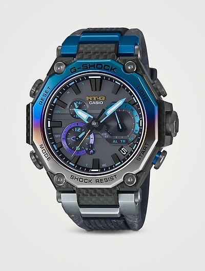 G-Shock MT-G B2000 Series Quartz Watch With Rubber Band