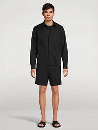 Corran Cotton And Wool Shirt