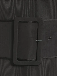 Silk Moiré Column Dress