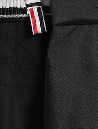 Asymmetric Cashmere Midi Skirt