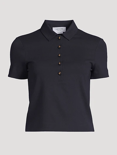 Knit Polo Shirt