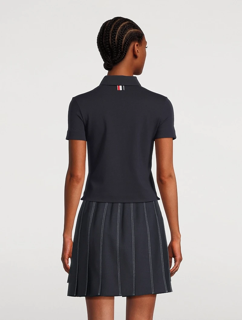 Knit Polo Shirt