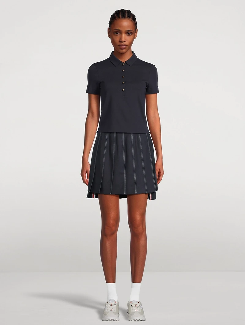 Knit Polo Shirt