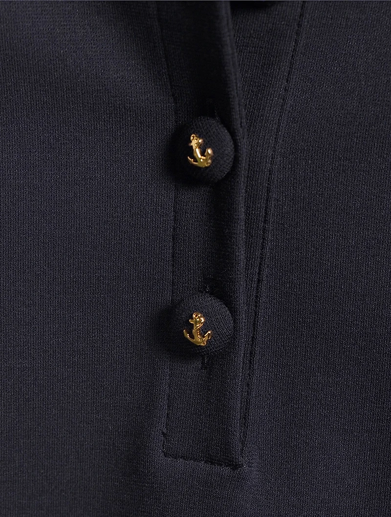Knit Polo Shirt
