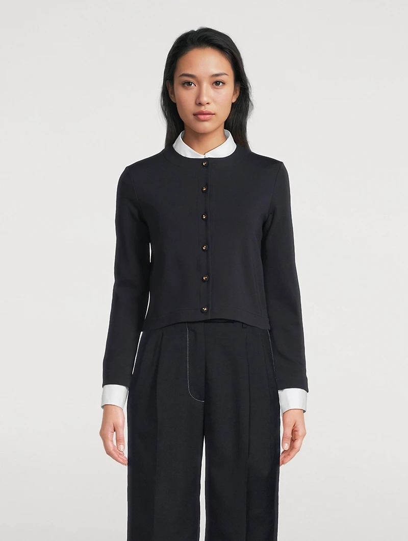 Cropped Cardigan