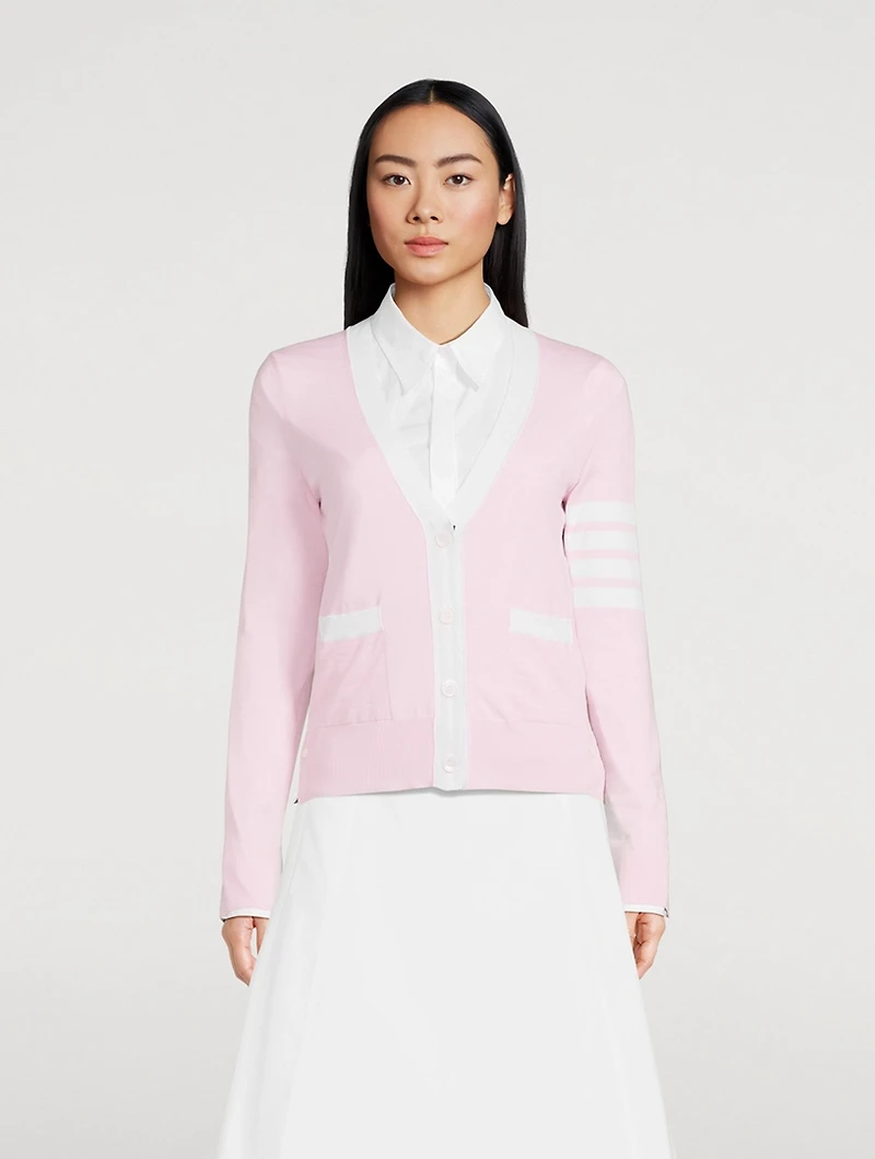 Fine Merino Wool Cardigan