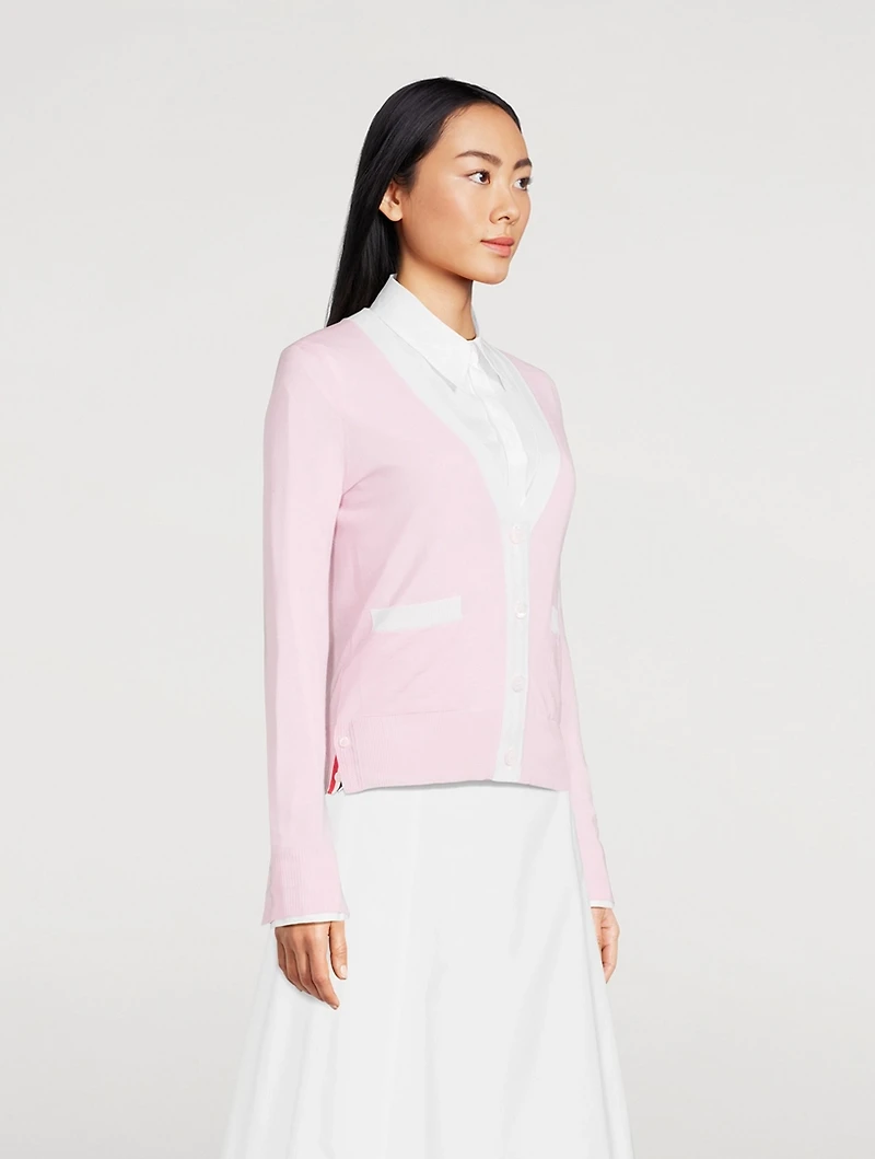 Fine Merino Wool Cardigan