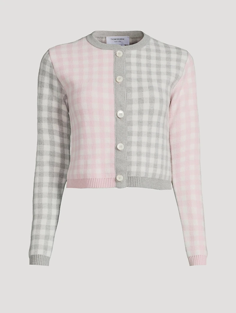 Funmix Gingham Cardigan