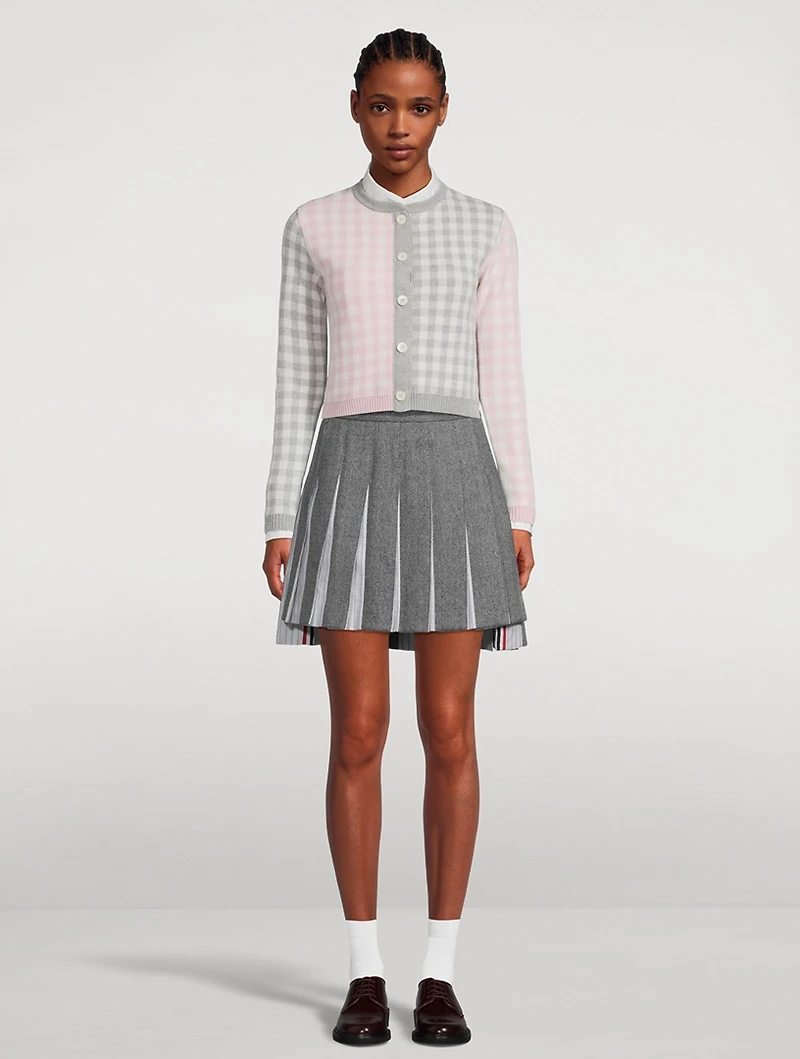 Funmix Gingham Cardigan