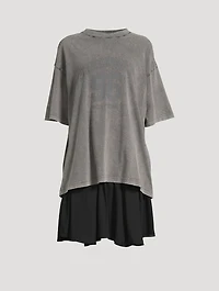 Layered T-Shirt Dress