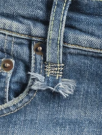 Romeo Cuffed Straight-Leg Jeans