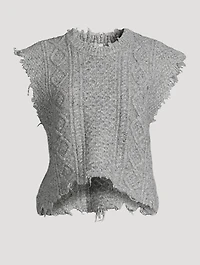 Cable-Knit Sweater Vest