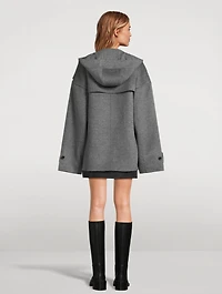 Double-Breasted Wool Peacoat