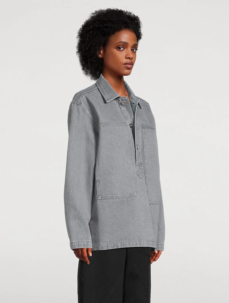 Denim Rugby Shirt