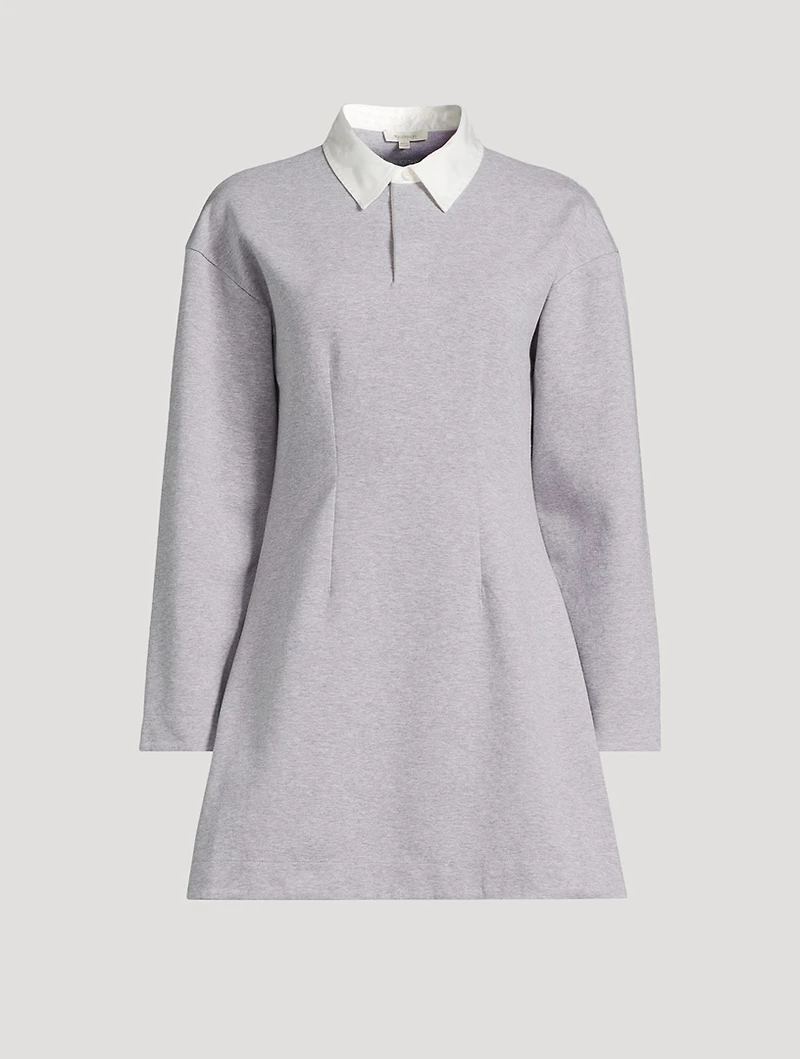 Long-Sleeve Polo Dress