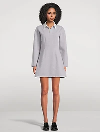 Long-Sleeve Polo Dress