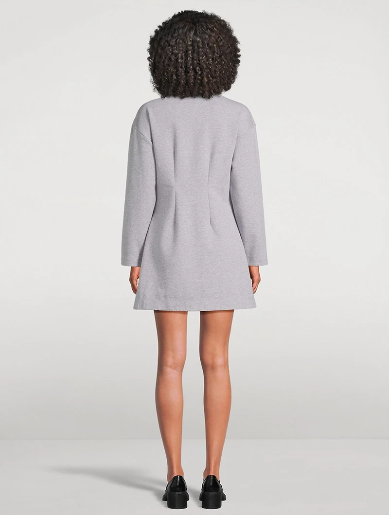 Long-Sleeve Polo Dress