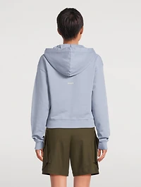 Tie-Neck Hoodie
