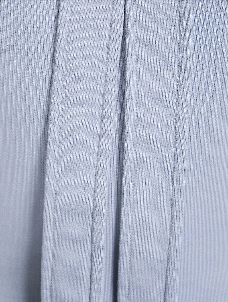 Tie-Neck Hoodie