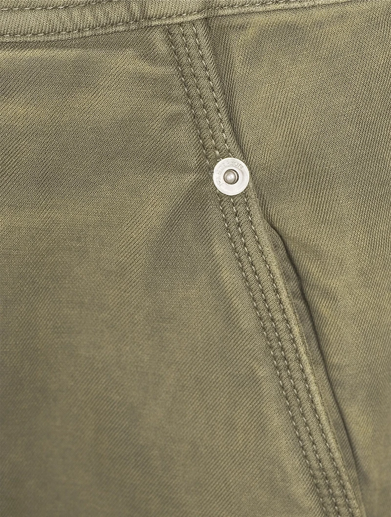 Twisted-Seam Wide-Leg Trousers