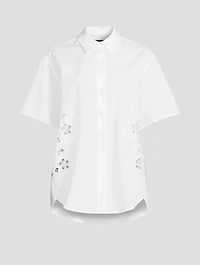 Amy Embroidered Poplin Shirt