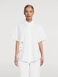 Amy Embroidered Poplin Shirt