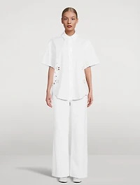 Amy Embroidered Poplin Shirt