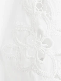 Amy Embroidered Poplin Shirt