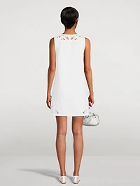 Belle Embroidered Poplin Mini Dress