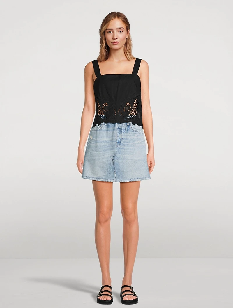 Miramar Terry Mini Skirt