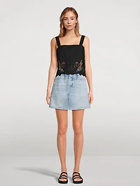 Miramar Terry Mini Skirt