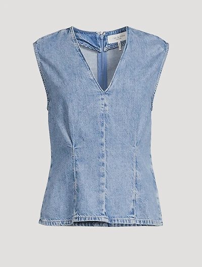 Ava Denim Tank Top