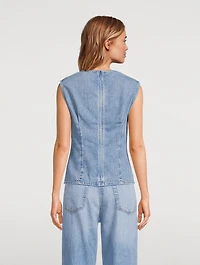 Ava Denim Tank Top