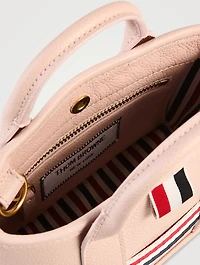 Micro Tool Leather Tote Bag