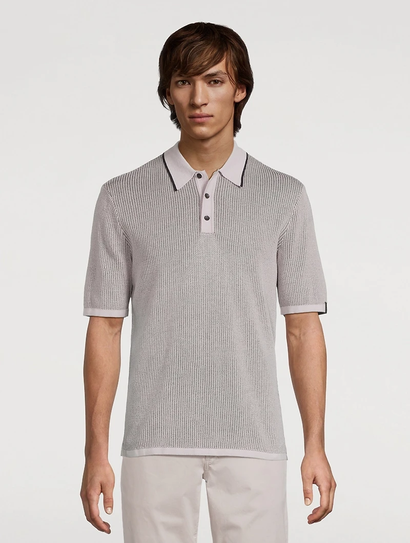 Harvey Knit Polo Shirt
