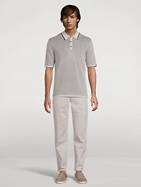 Harvey Knit Polo Shirt