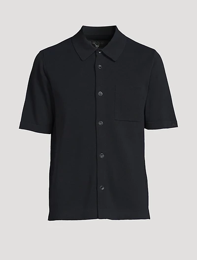 Dalton Knit Short-Sleeve Shirt
