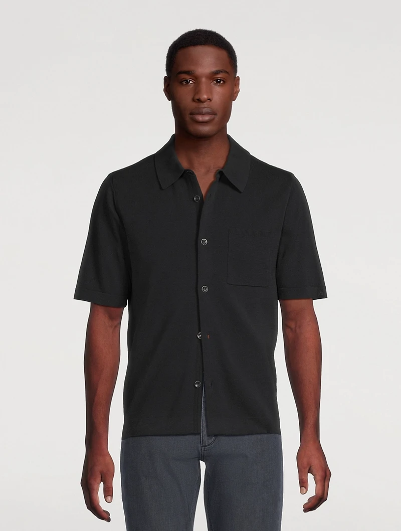 Dalton Knit Short-Sleeve Shirt