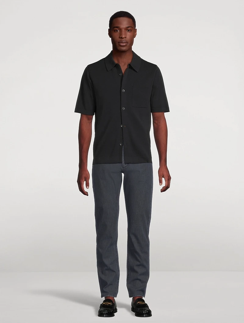 Dalton Knit Short-Sleeve Shirt