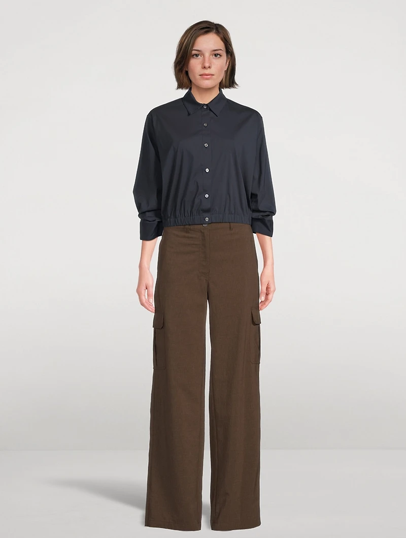 Cropped Good Cotton Shirt